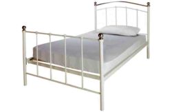 Witon Single Bed Frame - Ivory